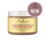 Shea Moisture - Jamaican Black Castor Oil Strengthen & Restore Treatment Masque (12oz) - Mirali Beauty UK - Hair & Beauty Products